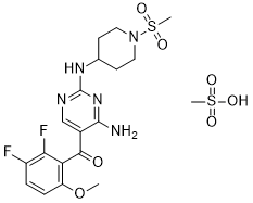 R-547 mesylate (Ro 4584820) 869369-26-6